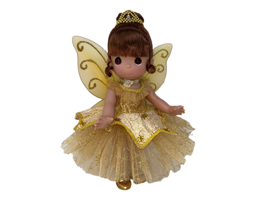 Gorgeous in Gold - Brunette 12” Doll