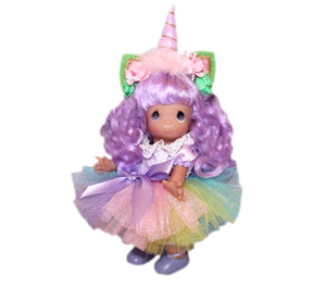 Unicorn Wishes and Dreams - Purple - 9" Doll
