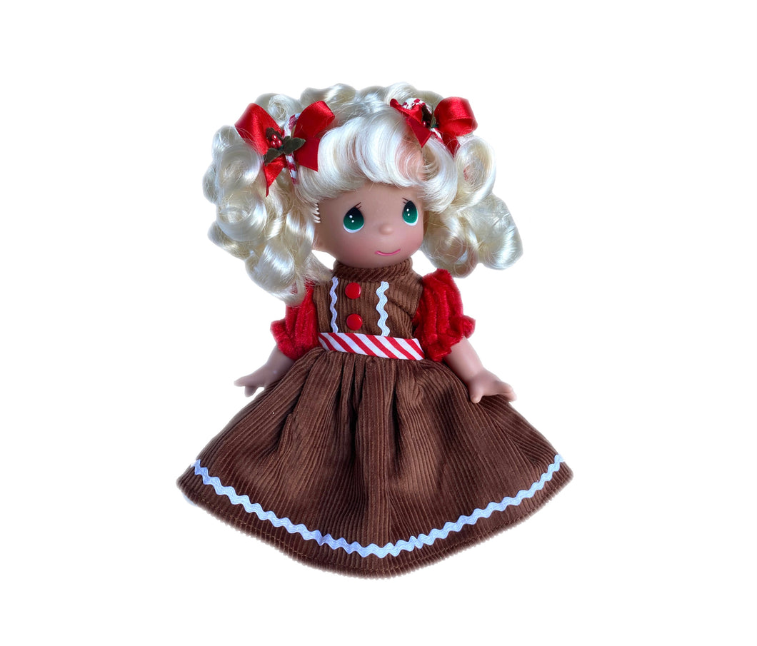 Christmas is Sweeter With You - Gingerbread Girl - 9” Doll
